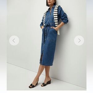 VERONICA BEARD EVELYN DENIM DRESS